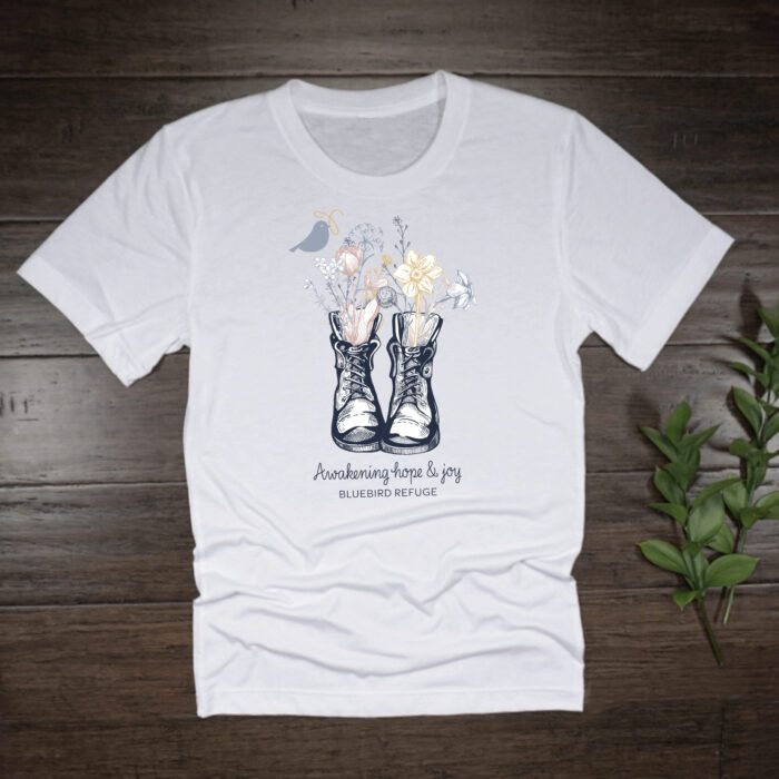 Boots & Flowers Unisex Short Sleeve Tee