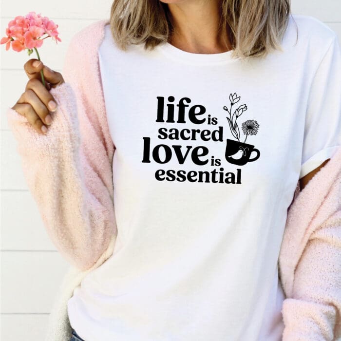 1% for Women Life & Love Tee