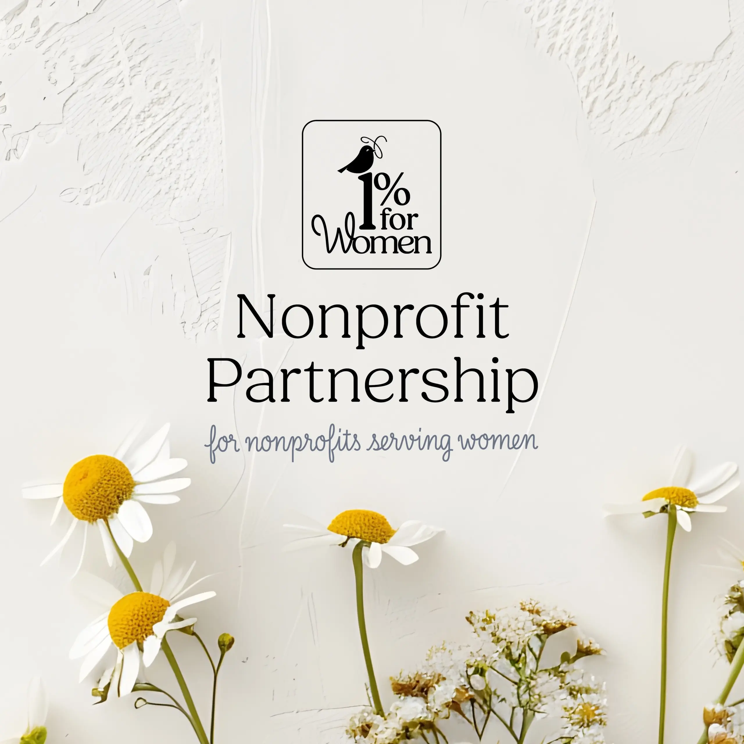1% for Women Nonprofit Partnership