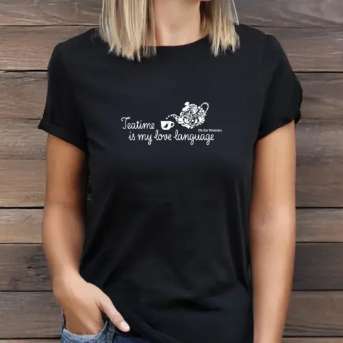 Kettle and Cup Tee, Black