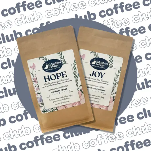 Bluebird Refuge Coffee for Two Club
