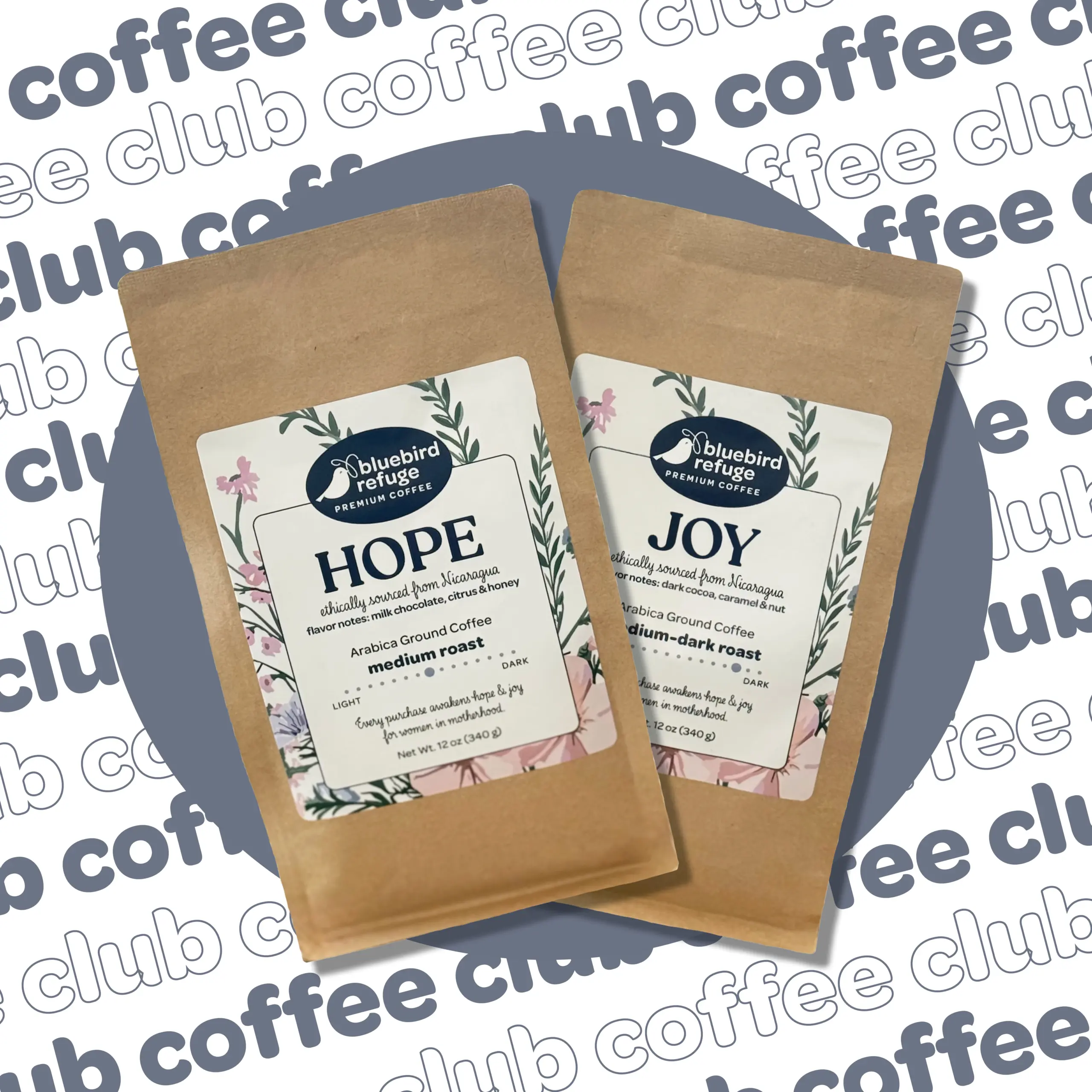Bluebird Refuge Coffee for Two Club
